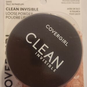 COVERGIRL Clean Invisible Loose Powder - Black and White Packaging
